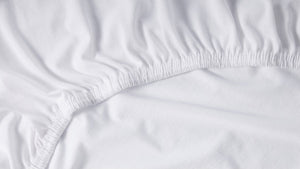 Cinderella single-split topper jersey 160 x 200 210cm (01)white (tot 15cm)