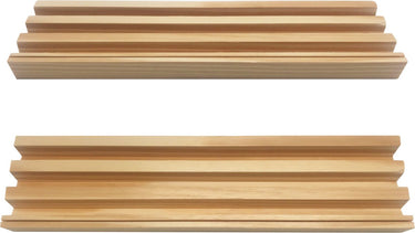 Houten domino- en kaarthouder, 4st.