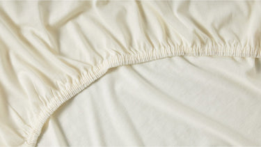 Cinderella single-split topper jersey 180 x 200 210cm (04) ivory (tot 15cm)