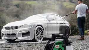 Turtle wax snow foam cannon – voor gebruik met een hogedrukreiniger snow foam shampoo - spuitmond zorgt voor een zeer dikke laag actief schuim - makkelijker en sneller schoonmaken - foam sprayer - reinigingspistool