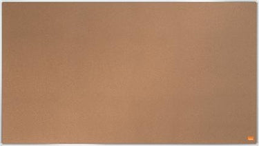 Nobo impression pro widescreen memobord prikbord van zelfherstellend kurk - 890x500mm - natuurbruin - planner