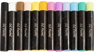 Creativ company http: www.cchobby.nl oliepastels-l-7-cm-dikte-11-mm-pastelkleuren-12-stuk-1-doos