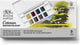 Winsor newton 0390673 cotman aquarelverf set landscape pocket – 8 halve watercolour napjes met reispenseel
