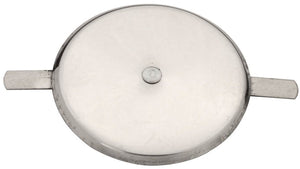Kirchhoff kraanrozet - afdekkap - afdekplaat - chroom - 60 mm