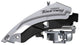 Shimano tourney fd-ty601-l6 voorderailleur 3x6 7 8-speed – top swing, dual pull, 34,9 31,8 mm