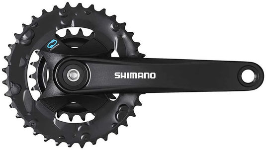 Shimano fc-m315-b2 crankstel 36-22t - 175 mm - 2x7 8-speed - vierkant - mtb - zwart