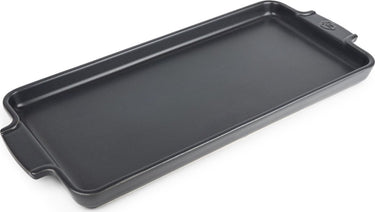 Peugeot appolia serveer- en ovenplaat 40 cm - leisteen - rechthoek