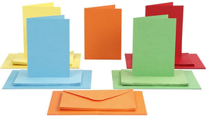 Creativ company kaarten enveloppen multi 10,5x15cm 50 sets