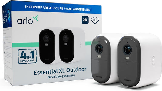 Beveiligingscamera arlo vmc3252-100eus zwart batterij