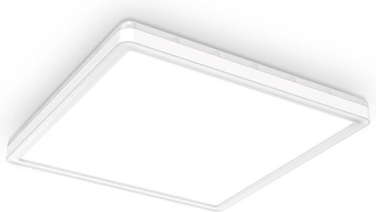 Briloner b.k.licht - led plafonniére - dimbaar - met indirect licht - led paneel - l: 29.3cm - 4.000k - 18w