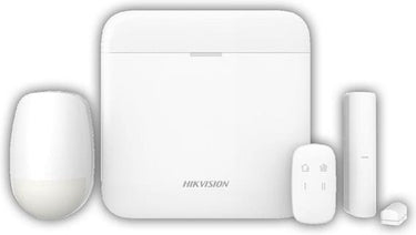 Hikvision ds-pwa64-kit-we ax pro alarm starterkit draadloos 868mhz met lan, wifi en gprs