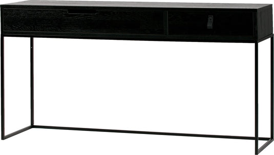Woood silas sidetable - essen - blacknight - 74x140x40