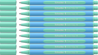 Schneider schrijfwaren schneider balpen - slider edge pastel - penpunt xb - pastel mint - 10 stuks - s-152224-10