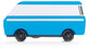 Candylab speelgoedauto vw t3 van diesel - kleurrijke candycar bus.