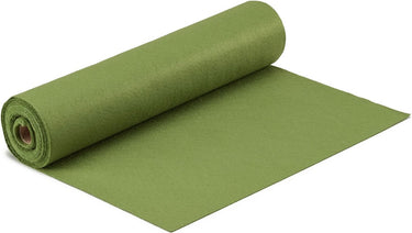 Vaessen creative vilt op rol - mosgroen - 1 mm - 45 cm x 5 m