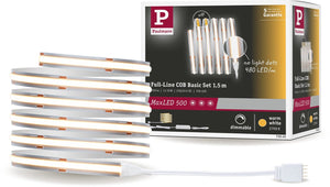 Paulmann maxled 500 led strip basisset cob 1,5m 2700k 10w 500lm m 2700k 25va