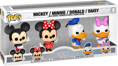 Funko pop 4-pack: mickey minnie donald daisy - pop