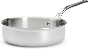 Debuyer de buyer affinity - sauteuse - rvs - rechte rand - 24 cm - pfas vrij