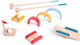 Bs toys houten golfset - buitenspeelgoed voor kinderen - minigolf - midgetgolf - golfset kinderen - buiten speelgoed - buitenspel - buiten spellen - tuin speelgoed - houten speelgoed - cadeau kind
