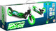 Skids control flashing 2-wiel kinderstep opvouwbaar voetrem groen