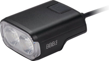Bbb cycling e-strike pro 2000 koplamp e-bike met afstandsbediening - fietsverlichting usb oplaadbaar voorlicht - e-bike verlichting - 2000 lumen - waterdicht - lange accuduur - bls-242e