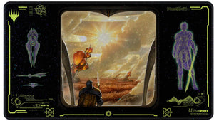 Ultrapro ultra pro - magic: the gathering - edge of eternities - adagia, windswept bastion holofoil playmat - uk