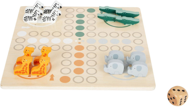 Afbeelding laden in galerijviewer, Small foot - houten ludospel safari
