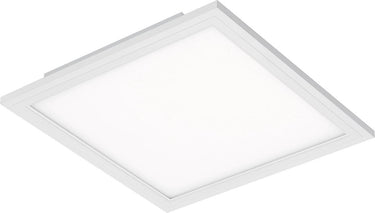 Briloner piatto - plafonnière - plafondlamp met bewegingssensor - ultraflat - led lamp 12w - 1.300 lumen - daglichtsensor - vierkant - wit - 29,5 cm