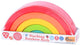 Playgo toys enterprises limited play go - stapelbare regenboog - babyspeelgoed - kunststof - leerzaam - educatief - creatief - stimulerend - bogen - motoriek - regenboog stapelaar