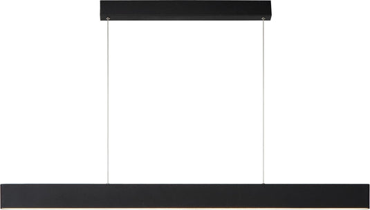 Lucide raya led - hanglamp - led dimbaar - 1x36w 2700k - zwart