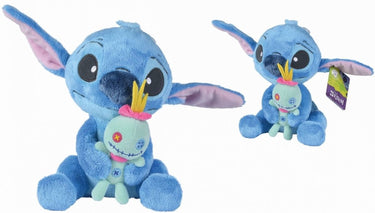 Simba toys stitch met scrump - knuffel 35 cm - lilo stitch knuffel
