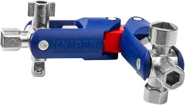 Knipex schakelkastsleutel | voor alle standaard afsluitsystemen | lengte 161 mm - 00 11 06 v04