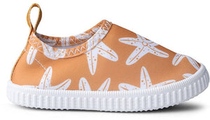 Swim essentials - waterschoentjes - 0-7 jaar - oranje - 19-32 - sterrenprint - uv bescherming - antislip