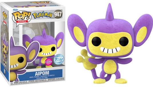 Funko pop! games: pokemon - aipom special edition flocked exclusive