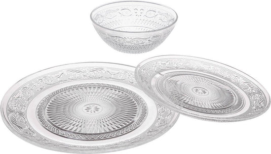 Secret de gourmet 18-delig kristallook servies voor 6 personen