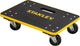 Stanley meubelroller ms572 - draagcapaciteit tot 200kg - transporthulp - 45 x 30 x 13,5 cm - kunststof - zwart geel