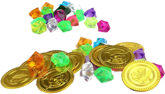 Toi-toys piratenmunten en diamanten