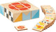 Goki puzzel - spel - 9 blokken - 25 patronen - hout - 3+
