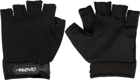 Avento fitness handschoenen mesh - zwart - s m