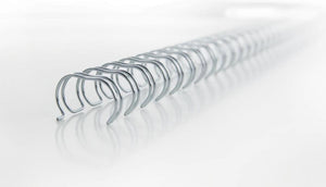 Gbc wirebind 11mm zilver d100x