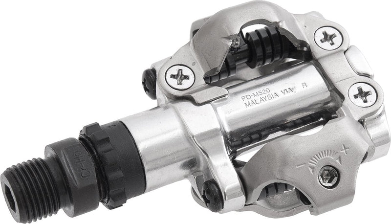 Afbeelding laden in galerijviewer, Shimano Deore PD-M520 SPD MTB silver
