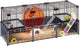 Ferplast multipla hamster large - modulaire hamsterkooi - 107,5 x 37,5 x 42 cm - inclusief looprad
