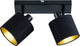 Rl live your light reality tommy opbouwspot - zwart mat - excl. 2x e14 - ip20