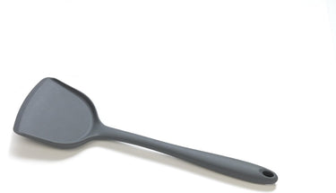 Basic culinair wokspatel - siliconen - 32cm - grijs