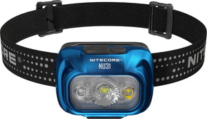 Nitecore nu31 hoofdlamp oplaadbaar chill blue