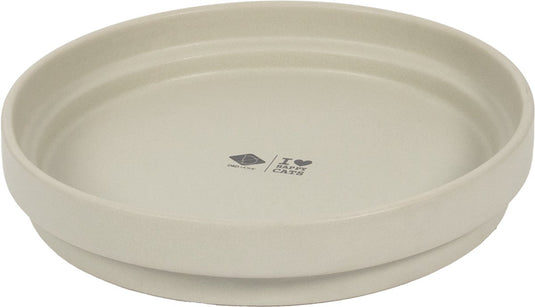 D d home i love happy cats drinkkom ace xl-1250ml-25x25x4.5cm beige