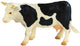 Bullyland 62609 – speelfiguur en verzamelfiguur koe fanny zwart wit – ca. 10 cm – levensecht en detailrijk vormgegeven – ideaal als educatief speelfiguur en klein cadeautje voor kinderen vanaf 3 jaar.