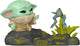 Funko pop deluxe star wars: the mandalorian - grogu with frog pop #720