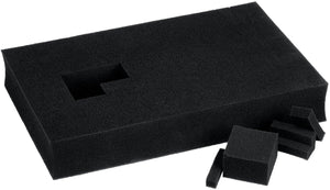 Einhell origineel raster foam inzetstukken set voor e-case systeem (raster foam als inzetstuk geschikt voor koffer van het -e-case system - veilige en aanpasbare opslag voor gevoelige apparaten)