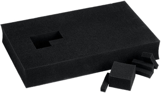 Einhell origineel raster foam inzetstukken set voor e-case systeem (raster foam als inzetstuk geschikt voor koffer van het -e-case system - veilige en aanpasbare opslag voor gevoelige apparaten)
